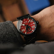 AVI - 8 Dambuster 80Th Anniversary Royal British Legion Meca - Quartz Limited Edition Merlot Red - Watches.com - AV - 4108 - RBL - 04