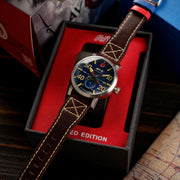 AVI - 8 Dambuster 80Th Anniversary Royal British Legion Meca - Quartz Limited Edition Navy Blue - Watches.com - AV - 4108 - RBL - 02