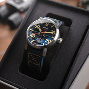 AVI - 8 Dambuster Chadwick Meca - Quartz Cobalt Blue - Watches.com - AV - 4113 - 01