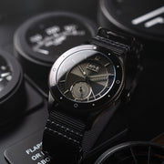 AVI - 8 Flyboy Airmaster Sector Meca - Quartz Jet Black - Watches.com - AV - 4112 - 05