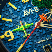 AVI - 8 Flyboy Capcom 1942 Automatic Pixel Limited Edition Gunmetal Ace - Watches.com - AV - 4121 - 22