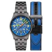 AVI - 8 Flyboy Capcom 1942 Automatic Pixel Limited Edition Gunmetal Ace - Watches.com - AV - 4121 - 22