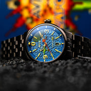 AVI - 8 Flyboy Capcom 1942 Automatic Pixel Limited Edition Gunmetal Ace - Watches.com - AV - 4121 - 22