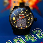 AVI - 8 Flyboy Capcom 1942 Automatic Pixel Limited Edition Midnight Ace - Watches.com - AV - 4121 - 33