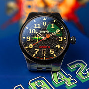 AVI - 8 Flyboy Capcom 1942 Automatic Pixel Limited Edition Silver Ace - Watches.com - AV - 4121 - 11