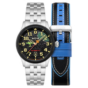 AVI - 8 Flyboy Capcom 1942 Automatic Pixel Limited Edition Silver Ace - Watches.com - AV - 4121 - 11