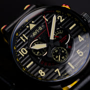 AVI - 8 Flyboy Spirit Of Tuskegee Chronograph Limited Edition Anderson - Watches.com - AV - 4109 - 01