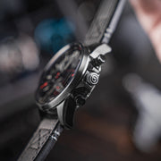 AVI - 8 Hawker Harrier Dual Retrograde Chronograph Carbon Black - Watches.com - AV - 4056 - 0B