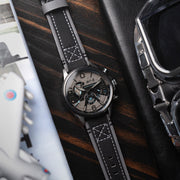 AVI - 8 Hawker Harrier Dual Retrograde Chronograph Smoke Grey - Watches.com - AV - 4056 - 08