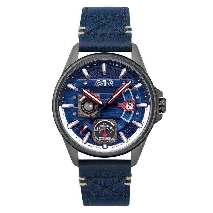 AVI - 8 Hawker Harrier Farley Multifunction Regiment Blue - Watches.com - AV - 4098 - 03