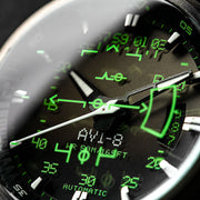 AVI - 8 Hawker Harrier HUD Automatic Gradient Black - Watches.com - AV - 4117 - 02