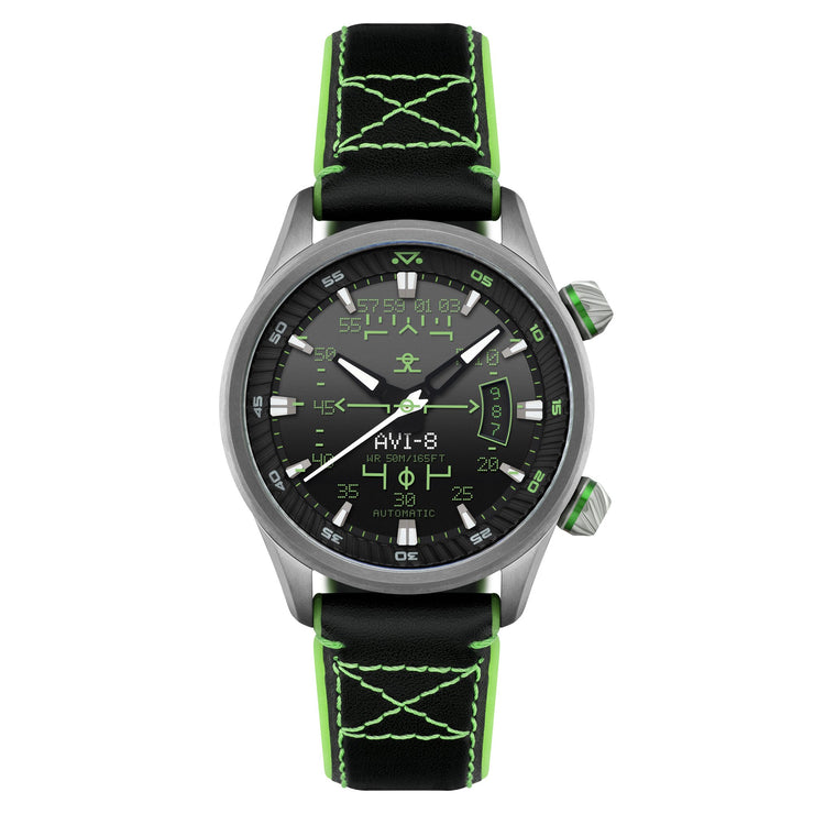 AVI - 8 Hawker Harrier HUD Automatic Gradient Black - Watches.com - AV - 4117 - 02