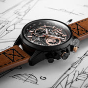 AVI - 8 Hawker Harrier Matador Chronograph Bronze Carbon - Watches.com - AV - 4065 - 03