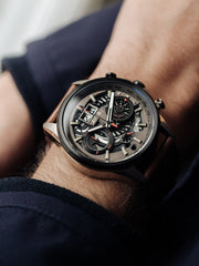 AVI - 8 Hawker Harrier Matador Chronograph Desert Brown - Watches.com - AV - 4065 - 06