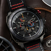 AVI - 8 Hawker Hunter Atlas Dual Time Chronograph Black Ops - Watches.com - AV - 4100 - 04