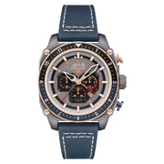 AVI - 8 Hawker Hunter Atlas Dual Time Chronograph Charcoal Grey - Watches.com - AV - 4100 - 07