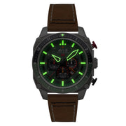 AVI - 8 Hawker Hunter Atlas Dual Time Chronograph Forest - Watches.com - AV - 4100 - 01