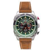 AVI - 8 Hawker Hunter Atlas Dual Time Chronograph Forest - Watches.com - AV - 4100 - 01