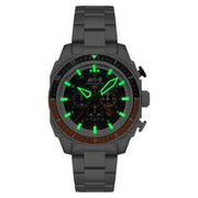 AVI - 8 Hawker Hunter Atlas Dual Time Chronograph Raven Black - Watches.com - AV - 4100 - 11