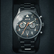 AVI - 8 Hawker Hurricane Carey Dual Time Gutersloh - Watches.com - AV - 4088 - 22