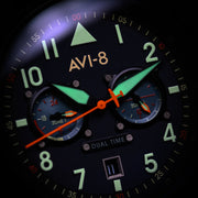 AVI - 8 Hawker Hurricane Carey Dual Time Gutersloh - Watches.com - AV - 4088 - 22