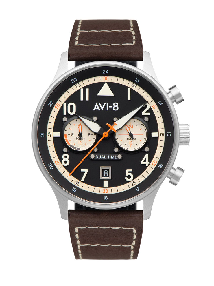 AVI - 8 Hawker Hurricane Carey Dual Time Manston - Watches.com - AV - 4088 - 01