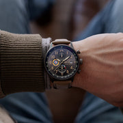 AVI - 8 Hawker Hurricane Classic Chronograph Dark Earth - Watches.com - AV - 4011 - 0E