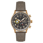 AVI - 8 Hawker Hurricane Classic Chronograph Fossil Grey - Watches.com - AV - 4011 - 0P