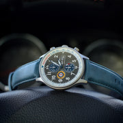 AVI - 8 Hawker Hurricane Classic Chronograph Pennant Blue - Watches.com - AV - 4011 - 0F