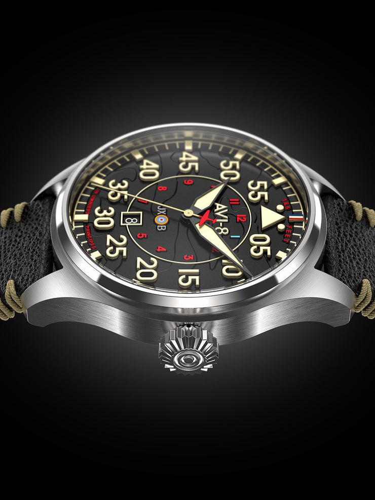 AVI - 8 Hawker Hurricane Clowes Automatic Kenley - Watches.com - AV - 4097 - 03