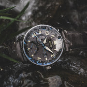 AVI - 8 Hawker Hurricane Mckellar Dual Time Ash Grey - Watches.com - AV - 4101 - 09