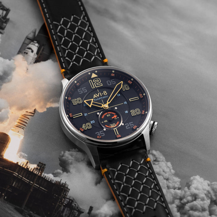 AVI - 8 Hawker Typhoon Baldwin Automatic Cool Black - Watches.com - AV - 4119 - 01