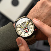 AVI - 8 Hawker Typhoon Baldwin Automatic Dark Khaki - Watches.com - AV - 4119 - 04