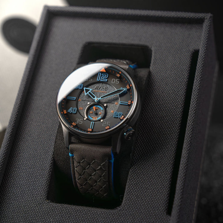 AVI - 8 Hawker Typhoon Baldwin Automatic Iron Blue - Watches.com - AV - 4119 - 03