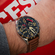 AVI - 8 P - 51 Mustang Blakeslee Chronograph Bronze Oak - Watches.com - AV - 4077 - 02