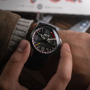 AVI - 8 P - 51 Mustang Twilight Tear Automatic Limited Edition Twilight Black - Watches.com - AV - 4111 - 01