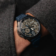 AVI - 8 P51 Mustang Blakeslee Chronograph Air Blue - Watches.com - AV - 4077 - 04