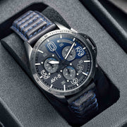 AVI - 8 P51 Mustang Blakeslee Chronograph Air Blue - Watches.com - AV - 4077 - 04