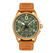 AVI - 8 Spitfire Lock Chronograph Bronze Green - Watches.com - AV - 4089 - 02