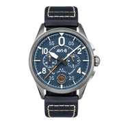 AVI - 8 Spitfire Lock Chronograph Channel Blue - Watches.com - AV - 4089 - 04