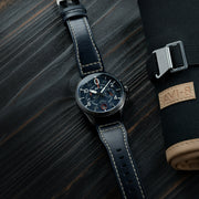 AVI - 8 Spitfire Lock Chronograph Channel Blue - Watches.com - AV - 4089 - 04