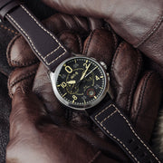 AVI - 8 Spitfire Lock Chronograph Midnight Oak - Watches.com - AV - 4089 - 01