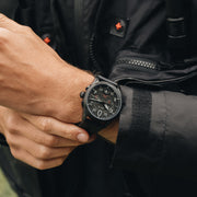 AVI - 8 Spitfire Lock Chronograph Slate Black - Watches.com - AV - 4089 - 03