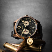 AVI - 8 Spitfire Lock Chronograph Void Black - Watches.com - AV - 4089 - 07