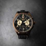 AVI - 8 Spitfire Lock Chronograph Void Black - Watches.com - AV - 4089 - 07