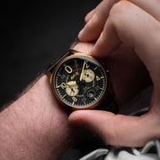 AVI - 8 Spitfire Lock Chronograph Void Black - Watches.com - AV - 4089 - 07