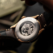 AVI - 8 Spitfire Smith Automatic Distressed Black - Watches.com - AV - 4090 - 06