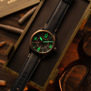 AVI - 8 Spitfire Smith Automatic Distressed Blue - Watches.com - AV - 4090 - 05