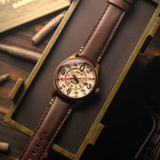 AVI - 8 Spitfire Smith Automatic Oxidized Bronze - Watches.com - AV - 4090 - 07