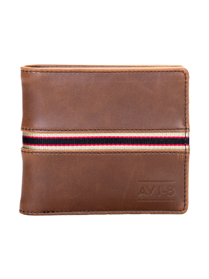 AVI-8 Strap-Bilfold Wallet angled shot picture